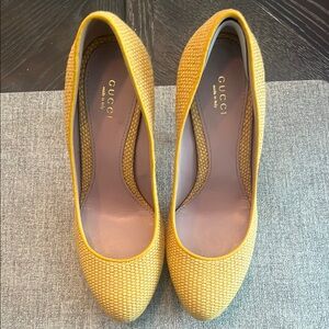 Gucci Yellow Women's Shoes